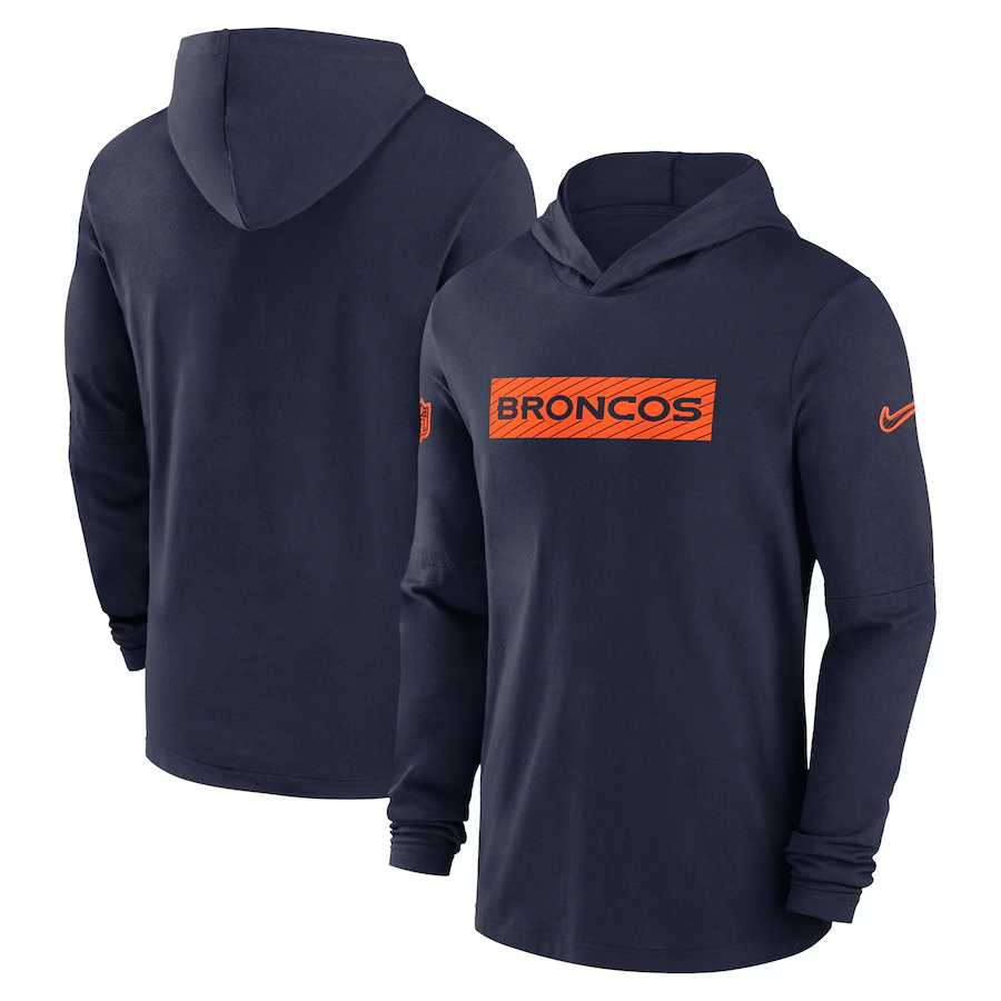 Men Denver Broncos style #4 2024 Nike NFL Hoodie->cincinnati bengals->NFL Jersey